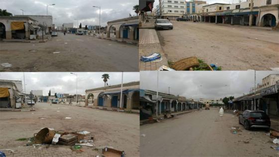 في اليومين الاخيرين قبل حلول عيد الأضحى .. ابن طيب تسبح وسط النفايات