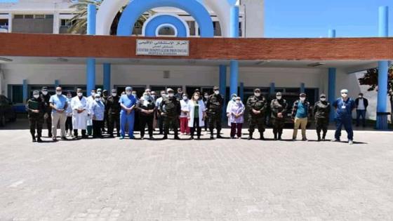 الناظور يشهد تنظيم حفل على شرف الأطر الصحية العسكرية بمناسبة انتهاء مهامها