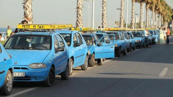 النقل السري يخرج سائقي سيارات الأجرة بالناظور للاحتجاج