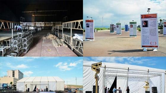 إدارة المهرجان الدولي لسينما الذاكرة المشتركة تضع أخر اللمسات قبل إنطلاق دورتها السابعة