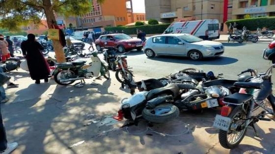سيدة تدهس مواطنين بمراكش و تخلف حالة وفاة و إصابات خطيرة