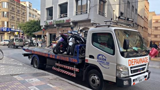 السلطات الامنية تشن حملة واسعة ضد اصحاب الدراجات النارية المخالفة بالناظور