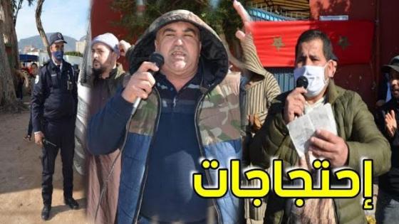 بالناظور.. تجار الجوطية بحي أولاد بوطيب ينظمون وقفة إحتجاجية ويطالبون عامل الإقليم بالتدخل