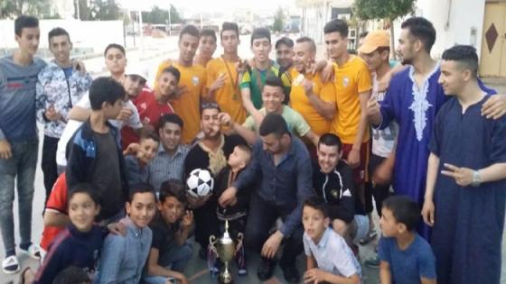بالصور: فريق إتحاد المتوكل يفوز بدوري رمضان 2018 لكرة القدم المصغرة ببن الطيب