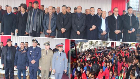 عامل الاقليم يعطي الانطلاقة لتظاهرة رياضية ببلدية بن الطيب بحضور البطلة العالمية ”نزهة بدوان”..