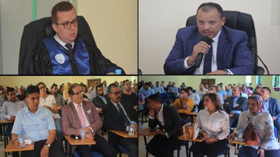 كلية الناظور.. الطالب الباحث”عبد الوافي هرواش “ينال دبلوم الماستر بميزة مشرف جدا