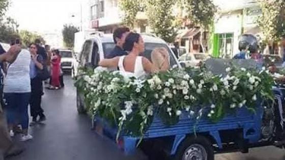 فيديو.. زفاف على متن دراجة “طريبورطور” في طنجة