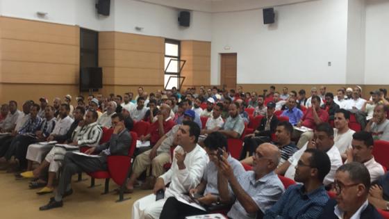 يوم تحسيسي لفائدة الجزارين و المهنيين بمعهد الحسن الثاني للزراعة و البيطرة حول الاستعدادات لعيد الأضحى