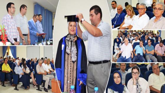 وسط حضور وازن.. الطالبة الباحثة “ مينة عطيف” تنال دبلوم الماستر بميزة مشرف جدا مع التوصية بالنشر