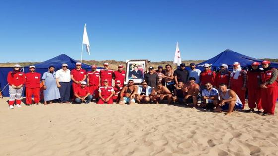 الهلال الاحمر المغربي بالناظور بتنسيق مع فرعها ببني بوغافر ينجحون في تنظيم مناورة اسعافية كبرى بشاطئ”رقاراث”