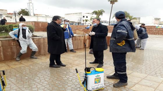 مجلس اقليم الدريوش يعبئ الوسائل اللوجستيكية والبشرية لعملية واسعة للتعقيم والتطهير بالجماعات الترابية بالإقليم.