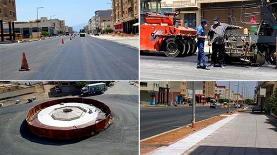 عامل إقليم الدريوش يسهر على تتبع أشغال تهيئة الشارع الرئيسي لعاصمة الإقليم