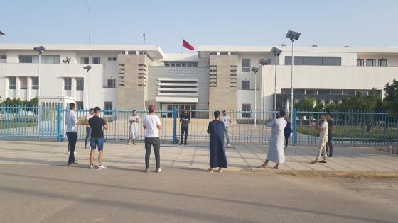 سابقة  .. معطلي تنسيقية الدريوش للمعطلين  يحتجون يوم العيد أمام مقر العمالة