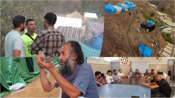 إنطلاق الدفعة الثانية من المساعدات إلى آيت تمليل