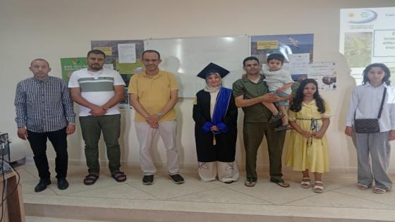 الطالبة نعيمة صداري تناقش رسالة ماستر حول الزراعة البينية للطماطم والكينوا تحت ظروف الإجهاد المائي