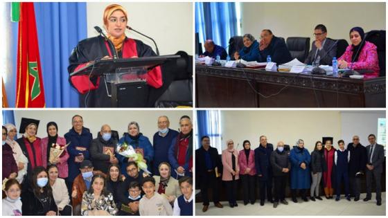 الباحثة “حنان قروع”تنال شهادة الدكتوراه بكلية الناظور بميزة مشرفة جدا