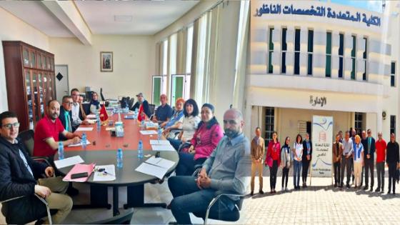 بالصور..وفد جامعي من بلغاريا يزور الكلية المتعددة التخصصات بالناظور