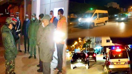 بن الطيب.. السلطات المحلية و عناصر الدرك الترابي في دورية أمنية مشتركة مكثفة