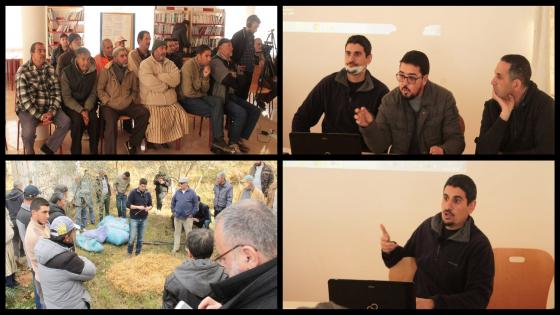 جمعية التضامن تزغين تنظم لقاء تكوينيا تحسيسيا بالفلاحة البيولوجية.