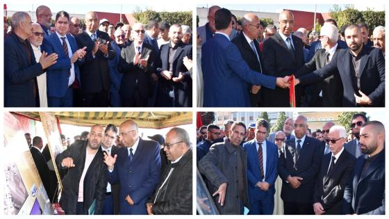 إعطاء انطلاقة مشاريع تهيئة المحاور الرئيسية وتوسيع شبكة الإنارة العمومية بجماعتي عين الزهرة وبودينار