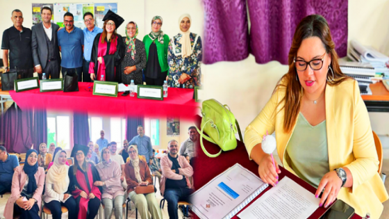 الباحثة “ إحسان شكيل” تنال دبلوم الماستر في اللغات والثقافات المغربية والإيكولوجيا بكلية بالناضور