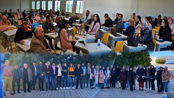 خلال لقاء تواصلي.. الفوج الثاني من ماستر البيولوجيا والبيوتكنولوجيا النباتية يُحضى بحفل إستقبال بكلية الناظور