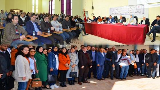 الفوج التاسع من ماستر المتخصص قانون العقار و التعمير يحضى بحفل إستقبال بهيج بكلية سلوان