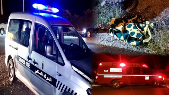 حادثة سير مروعة تتسب في مقتل شاب.. وفرار السائق بالدريوش