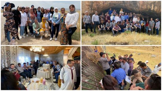 ماستر اللغات والثقافات المغربية والإيكولوجيا ينظم زيارة ميدانية لمغارة “إفرني نعمار”