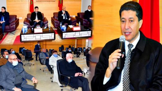 رئيس مجلس جهة الشرق يعقد لقاء تواصلي مع منتخبي إقليم الدريوش ويستمع لمطالب رؤساء الجماعات