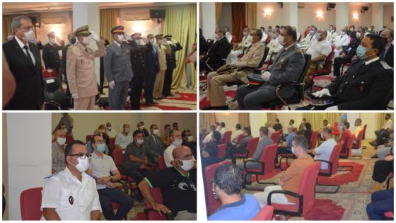 عامل الناظور يترأس مراسيم الاستماع للخطاب الملكي بمناسبة ثورة الملك و الشعب