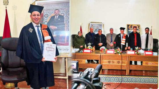 سليل بلدة بن الطيب.. الباحث “محمد العبدوني” ينال شهادة الدكتوراه بجامعة بوجدة