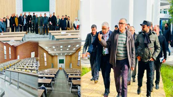خلال اجتماع خصص لمشروع التقسيم.. رئيس جامعة محمد الأول وعميد كلية الناظور يقفان على تقدم أشغال التأهيل والتحديث