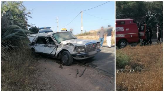 إصابة خمسة أشخاص بجروح متفاوتة الخطورة في حادثة سير بوردانة وتأخر عناصر الوقاية المدنية