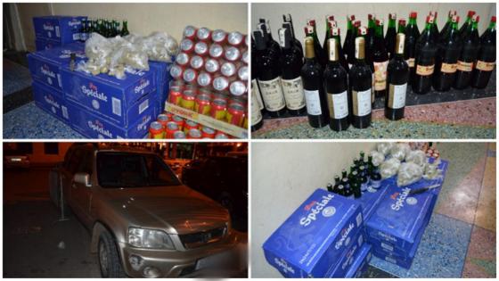 عناصر الشرطة القضائية بالناظور توقف شخص وتحجز كمية من الخمر وسيارة ب”اركمان” ضواحي الناظور