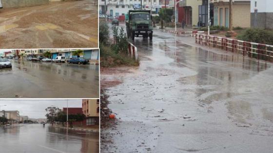 بالصور..تساقطات مطرية ودرجة الحرارة معتدلة خلال اليوم الأول من رمضان بالريف
