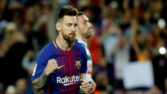 برشلونة تتصدر “الليغا” وتخسر خدمات ميسي