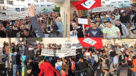 بن الطيب تشهد مسيرة شعبية ضخمة وسط حضور مشاركين من مختلف مناطق ايث اوريشش ونشطاء من اقليمي الدريوش والحسيمة