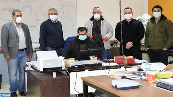 جائحة “كورونا”.. باحثون من جامعة محمد الأول يبتكرون أقنعة واقية اعتمادا على تقنية ثلاثية الأبعاد
