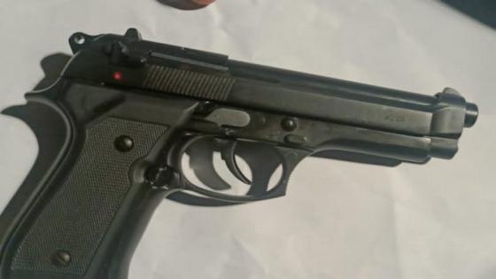 إحباط إدخال مسدس كرات معدنية بالناظور