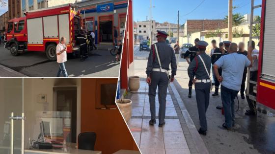 حريق بوكالة تجارية ببن الطيب يستنفر السلطات المحلية