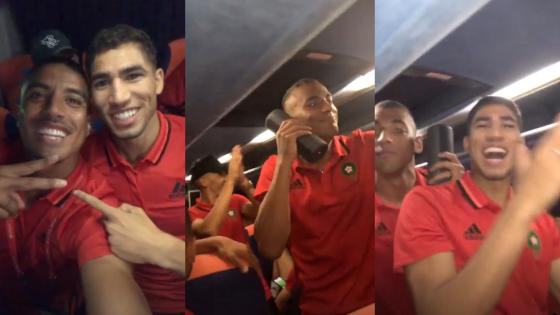 بالفيديو.. فرحة جنونية وسط لاعبي الفريق الوطني في الحافلة والفندق بعد الانتصار على جنوب إفريقيا