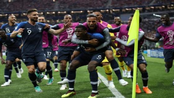 فرنسا تسحق كرواتيا برباعية وتتوج بـ”المونديال” للمرة الثانية في تاريخها