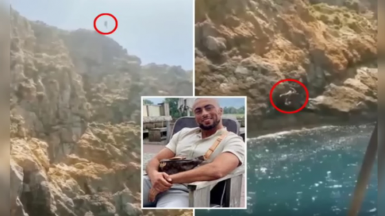 مصرع لاعب كرة قدم مغربي بعدما حاول تنفيذ “قفزة الموت” في بحيرة بإسبانيا أمام أنظار زوجته وأطفاله